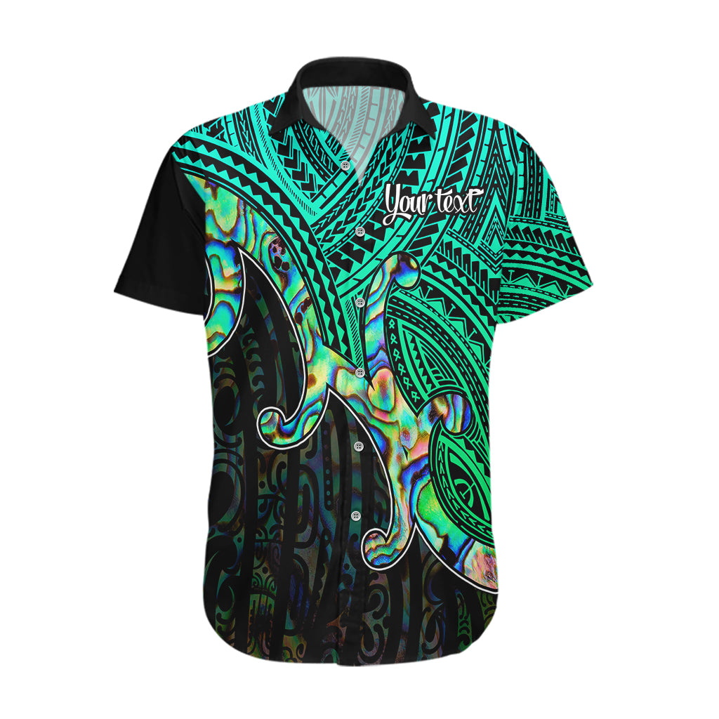 Aotearoa Maori Koru Hawaiian Shirt Polynesian Pacific Tribal - Blue LT9 Blue - Polynesian Pride