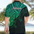 Aotearoa Maori Koru Hawaiian Shirt Polynesian Pacific Tribal - Green LT9 - Polynesian Pride