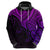 Aotearoa Maori Koru Hoodie Polynesian Pacific Tribal Purple LT9 - Polynesian Pride