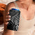 Personalised Aotearoa Papua Shell 4 in 1 Can Cooler Tumbler Black Polynesian Pacific Tribal