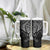 Personalised Aotearoa Papua Shell Tumbler With Handle Black Polynesian Pacific Tribal