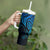 Personalised Aotearoa Papua Shell Tumbler With Handle Blue Polynesian Pacific Tribal