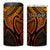 Personalised Aotearoa Papua Shell 4 in 1 Can Cooler Tumbler Gold Polynesian Pacific Tribal