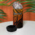 Personalised Aotearoa Papua Shell 4 in 1 Can Cooler Tumbler Gold Polynesian Pacific Tribal