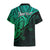 Custom Aotearoa Maori Koru Hawaiian Shirt Polynesian Pacific Tribal - Green LT9 - Polynesian Pride