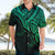 Custom Aotearoa Maori Koru Hawaiian Shirt Polynesian Pacific Tribal - Green LT9 - Polynesian Pride