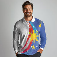 Philippines Flag Day Long Sleeve Polo Shirt Filipino Pride Shines Bright On Flag Day