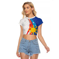 Philippines Flag Day Raglan Cropped T Shirt Filipino Pride Shines Bright On Flag Day