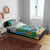5 Oclock Somewhere Bedding Set Hawaii Parrots Cocktail Summer Beach Vibe - Polynesian Pride
