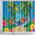 5 Oclock Somewhere Shower Curtain Hawaii Parrots Cocktail Summer Beach Vibe - Polynesian Pride