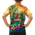 5 Oclock Somewhere Personalized Family Matching Long Sleeve Bodycon Dress and Hawaiian Shirt Hawaii Parrots Plumeria Summer Vibe - Polynesian Pride