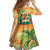 5 Oclock Somewhere Personalized Family Matching Long Sleeve Bodycon Dress and Hawaiian Shirt Hawaii Parrots Plumeria Summer Vibe - Polynesian Pride