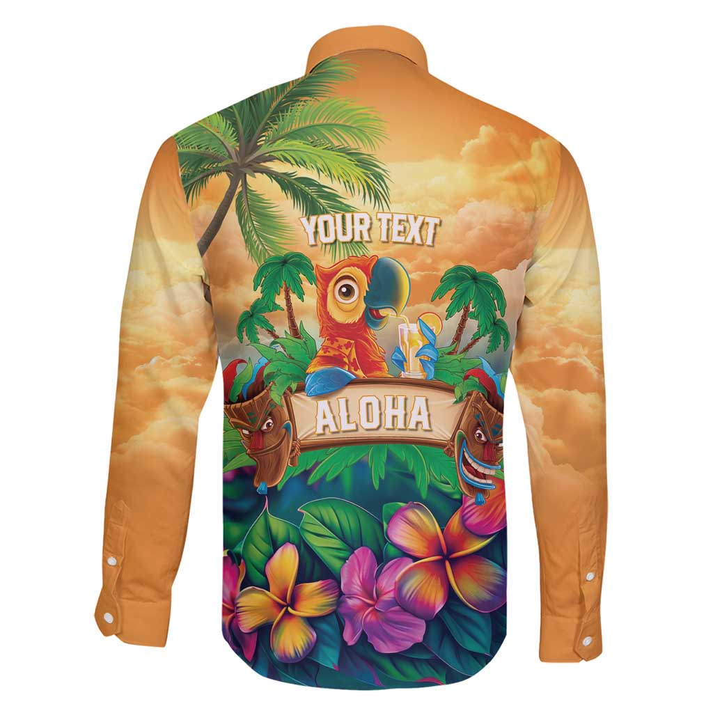 5 Oclock Somewhere Personalized Family Matching Mermaid Dress and Hawaiian Shirt Hawaii Parrots Plumeria Summer Vibe LT9 - Polynesian Pride