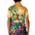 5 Oclock Somewhere Personalized Kid Polo Shirt Hawaii Parrots Plumeria Summer Vibe - Polynesian Pride