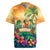 5 Oclock Somewhere Personalized Rugby Jersey Hawaii Parrots Plumeria Summer Vibe - Polynesian Pride