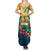 5 Oclock Somewhere Personalized Summer Maxi Dress Hawaii Parrots Plumeria Summer Vibe - Polynesian Pride