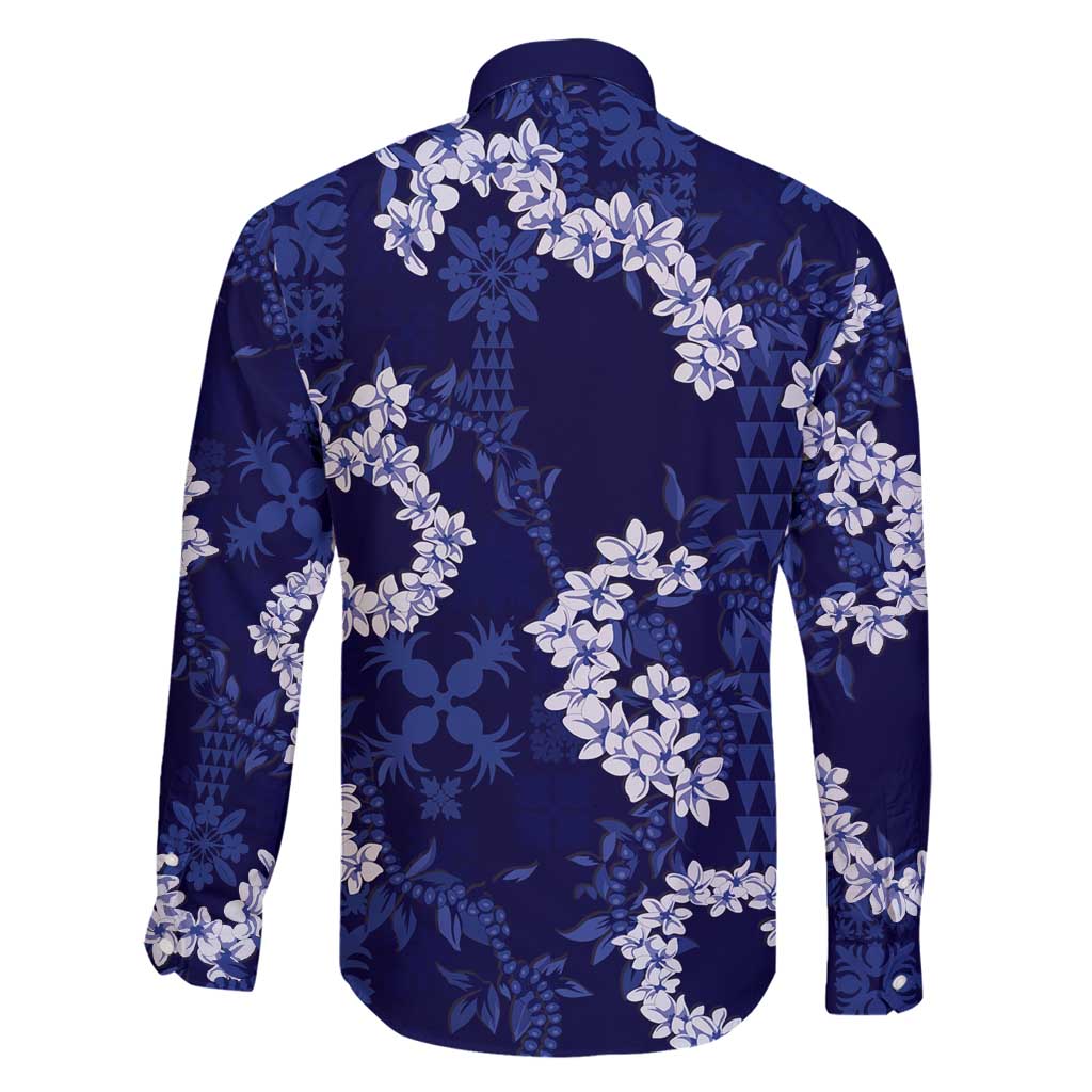 Mokihana Maile and Ilima Leis Family Matching Mermaid Dress and Hawaiian Shirt Uliuli Hawaiian Tapa Quilt Pattern - Polynesian Pride