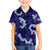 Mokihana Maile and Ilima Leis Family Matching Off Shoulder Short Dress and Hawaiian Shirt Uliuli Hawaiian Tapa Quilt Pattern - Polynesian Pride