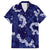 Mokihana Maile and Ilima Leis Family Matching Tank Maxi Dress and Hawaiian Shirt Uliuli Hawaiian Tapa Quilt Pattern - Polynesian Pride