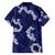 Mokihana Maile and Ilima Leis Family Matching Tank Maxi Dress and Hawaiian Shirt Uliuli Hawaiian Tapa Quilt Pattern - Polynesian Pride