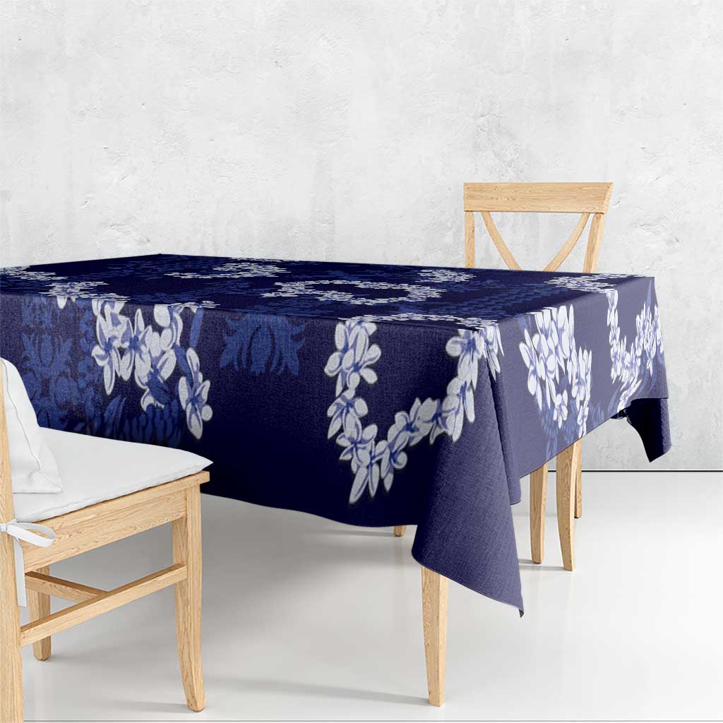 Mokihana Maile and Ilima Leis Tablecloth Uliuli Hawaiian Tapa Quilt Pattern - Polynesian Pride