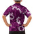 Mokihana Maile and Ilima Leis Family Matching Mermaid Dress and Hawaiian Shirt Akala Hawaiian Tapa Quilt Pattern - Polynesian Pride