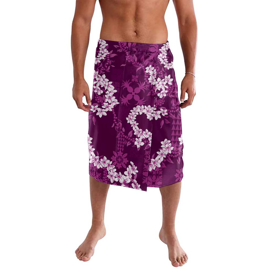 Mokihana Maile and Ilima Leis Lavalava Akala Hawaiian Tapa Quilt Pattern - Polynesian Pride