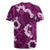 Mokihana Maile and Ilima Leis Rugby Jersey Akala Hawaiian Tapa Quilt Pattern - Polynesian Pride