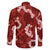 Mokihana Maile and Ilima Leis Family Matching Summer Maxi Dress and Hawaiian Shirt Ulaʻula Hawaiian Tapa Quilt Pattern - Polynesian Pride