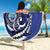 Personalized FSM 1986 Independence Day Beach Blanket Polynesian Shark Tattoo Style