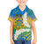 Personalised Tuvalu 1978 Independence Day Family Matching Summer Maxi Dress and Hawaiian Shirt Polynesian Plumeria Style