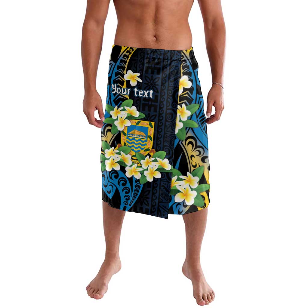 Personalised Tuvalu Beautiful Plumeria Flower Lavalava