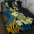 Personalised Tuvalu Beautiful Plumeria Flower Quilt Bed Set