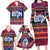 Personalised Guam Christmas Family Matching Long Sleeve Bodycon Dress and Hawaiian Shirt Felis Pusgua Santa Beach Polynesian Pattern LT9 - Polynesian Pride