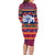 Personalised Guam Christmas Family Matching Long Sleeve Bodycon Dress and Hawaiian Shirt Felis Pusgua Santa Beach Polynesian Pattern LT9 - Polynesian Pride