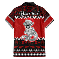 Personalised New Zealand Christmas Hawaiian Shirt Maori Tiki Meri Kirihimete LT9 - Polynesian Pride