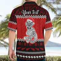 Personalised New Zealand Christmas Hawaiian Shirt Maori Tiki Meri Kirihimete LT9 - Polynesian Pride