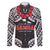 Samoa Black Saturday Family Matching Long Sleeve Bodycon Dress and Hawaiian Shirt Samoa mo Samoa with Black Ula Fala