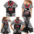 Samoa Black Saturday Family Matching Mermaid Dress and Hawaiian Shirt Samoa mo Samoa with Black Ula Fala