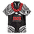 Samoa Black Saturday Family Matching Puletasi and Hawaiian Shirt Samoa mo Samoa with Black Ula Fala