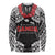 Samoa Black Saturday Long Sleeve Shirt Samoa mo Samoa with Black Ula Fala