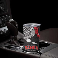 Samoa Black Saturday Tumbler Cup Samoa mo Samoa with Black Ula Fala