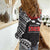 Samoa Black Saturday Women Casual Shirt Samoa mo Samoa with Black Ula Fala