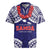 Samoa Black Saturday Rugby Jersey Samoa mo Samoa with Blue Ula Fala