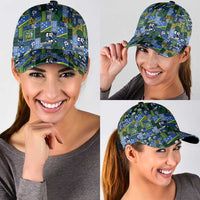 Solomon Islands Meri Kirihimete Classic Cap Pacific Patchwork Xmas Vibes - Polynesian Pride