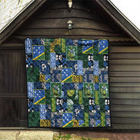 Solomon Islands Meri Kirihimete Quilt Pacific Patchwork Xmas Vibes - Polynesian Pride