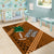 Custom Hawaii Honolulu Bowl Area Rug With Kakau Tribal Pattern LT9 - Polynesian Pride