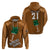 Custom Hawaii Honolulu Bowl Zip Hoodie With Kakau Tribal Pattern LT9 - Polynesian Pride