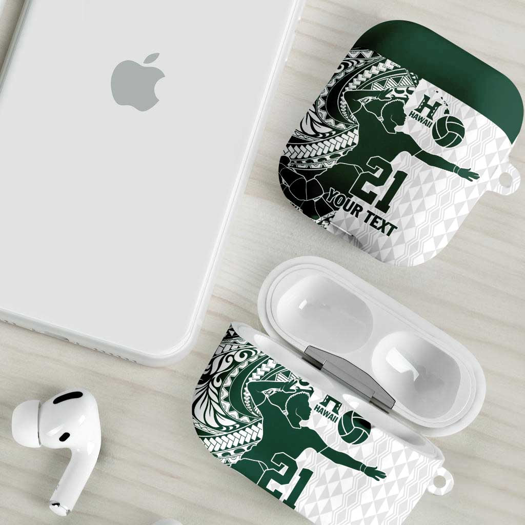 Polynesian Hawaii Volleyball Custom AirPods Case Kakau with Sport Style - Polynesian Pride