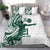 Polynesian Hawaii Volleyball Custom Bedding Set Kakau with Sport Style